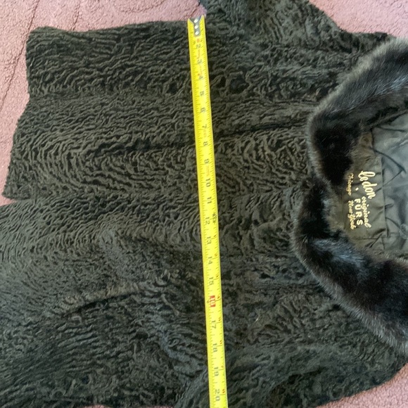 Swakara Lamb & Mink Fur Jacket - Picture 14 of 16
